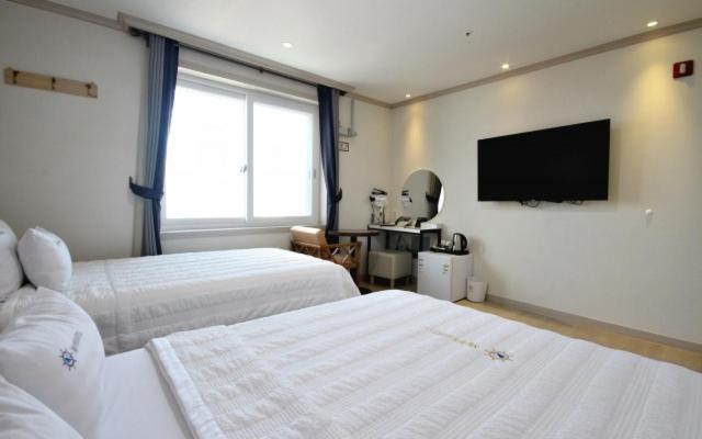 Yeosu Mj Motel Eksteriør bilde